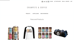 Desktop Screenshot of crumpetsandcoffee.com